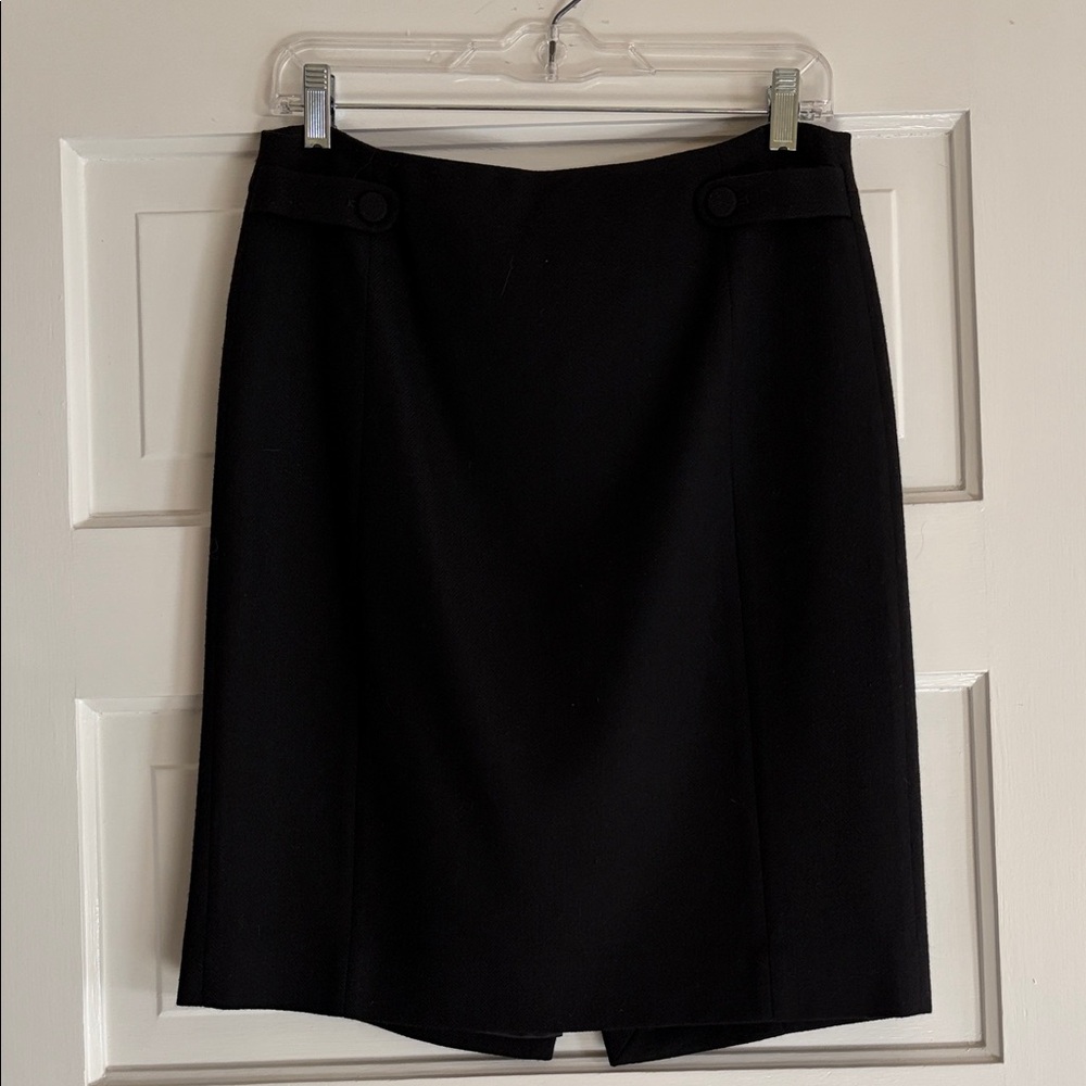 Elegant J Crew Black Women's Pencil Skirt